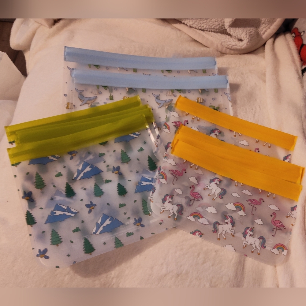 NEW! Reusable Food Storage Bags (10ct)
